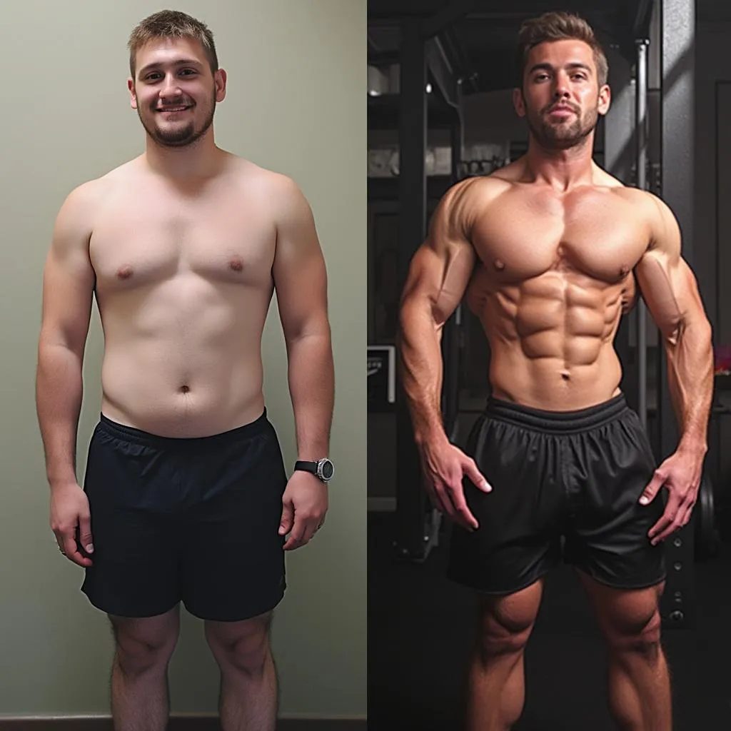 Transformación de Juan - Antes y Después